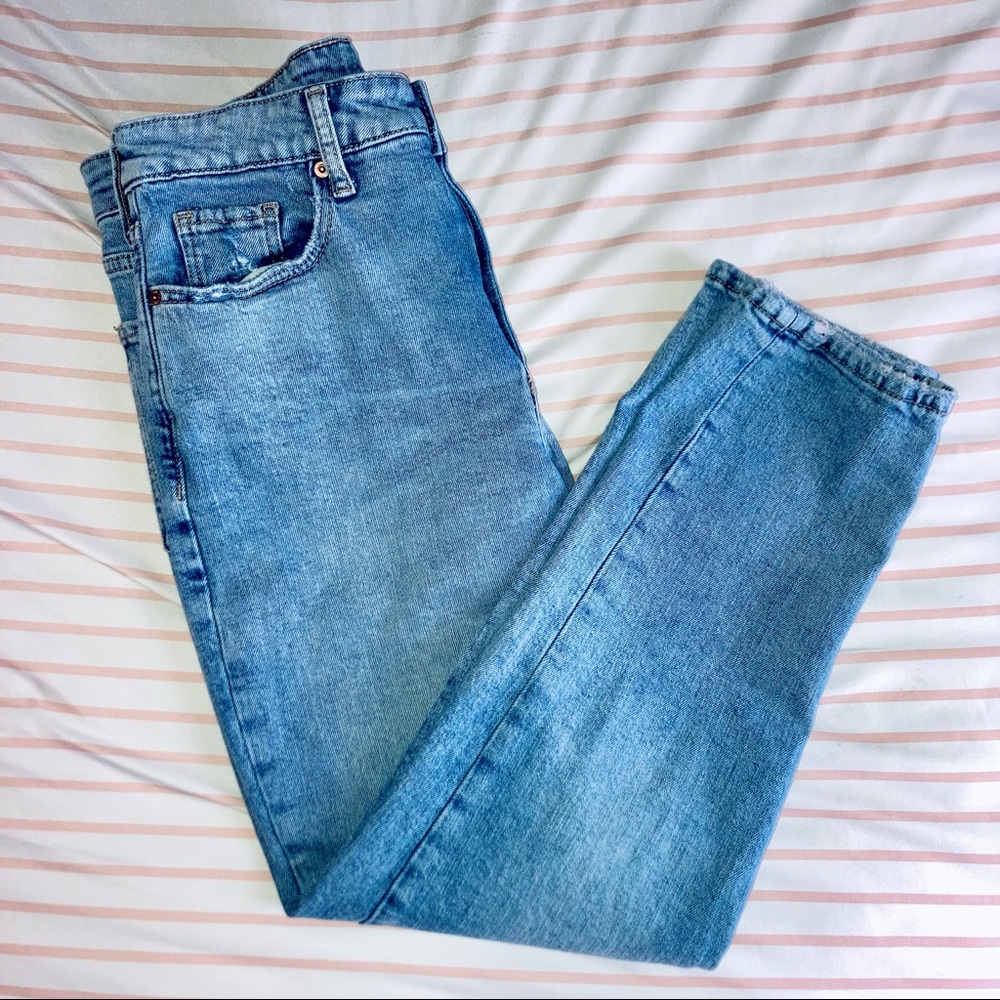 Old Navy High-Rise O.G Straight Leg Jeans sz 12